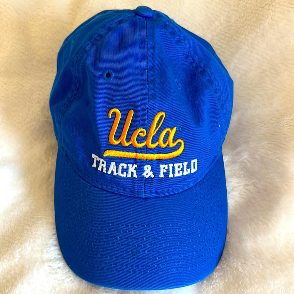 UCLA track & field cap.